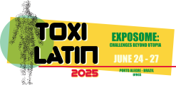 Banner oficial do IV Congresso Latino-americano de Toxicologia Clínico-laboratorial".